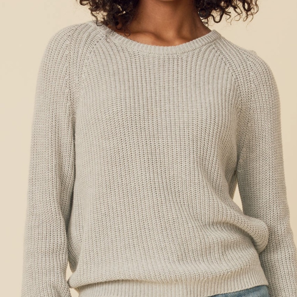 One Grey Day gray sweater. Size Small